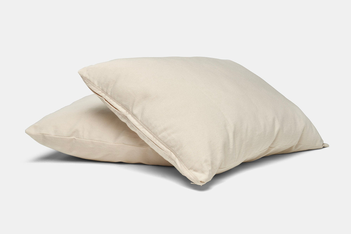 Natural Cotton Pillow With Wool Filling - Homeland Harvest