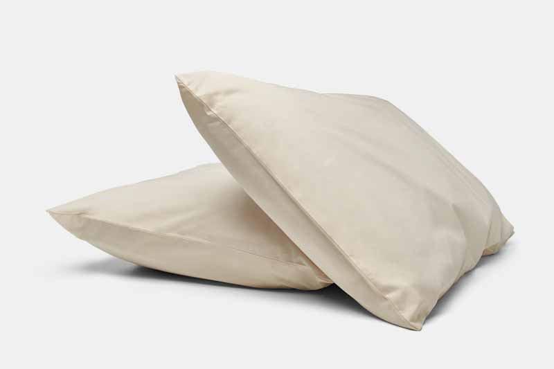 Natural Cotton Bed Pillowcases - Homeland Harvest