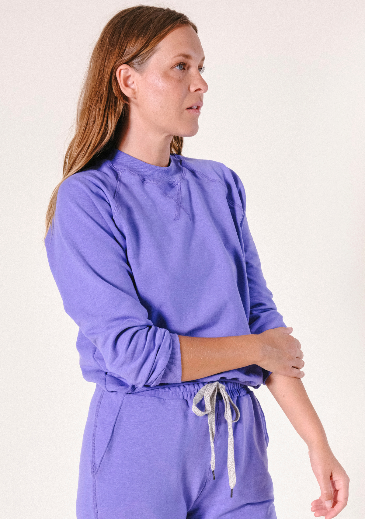 Agnes Raglan Organic Cotton + Tencel™ Sweatshirt - Veri Peri - Homeland Harvest