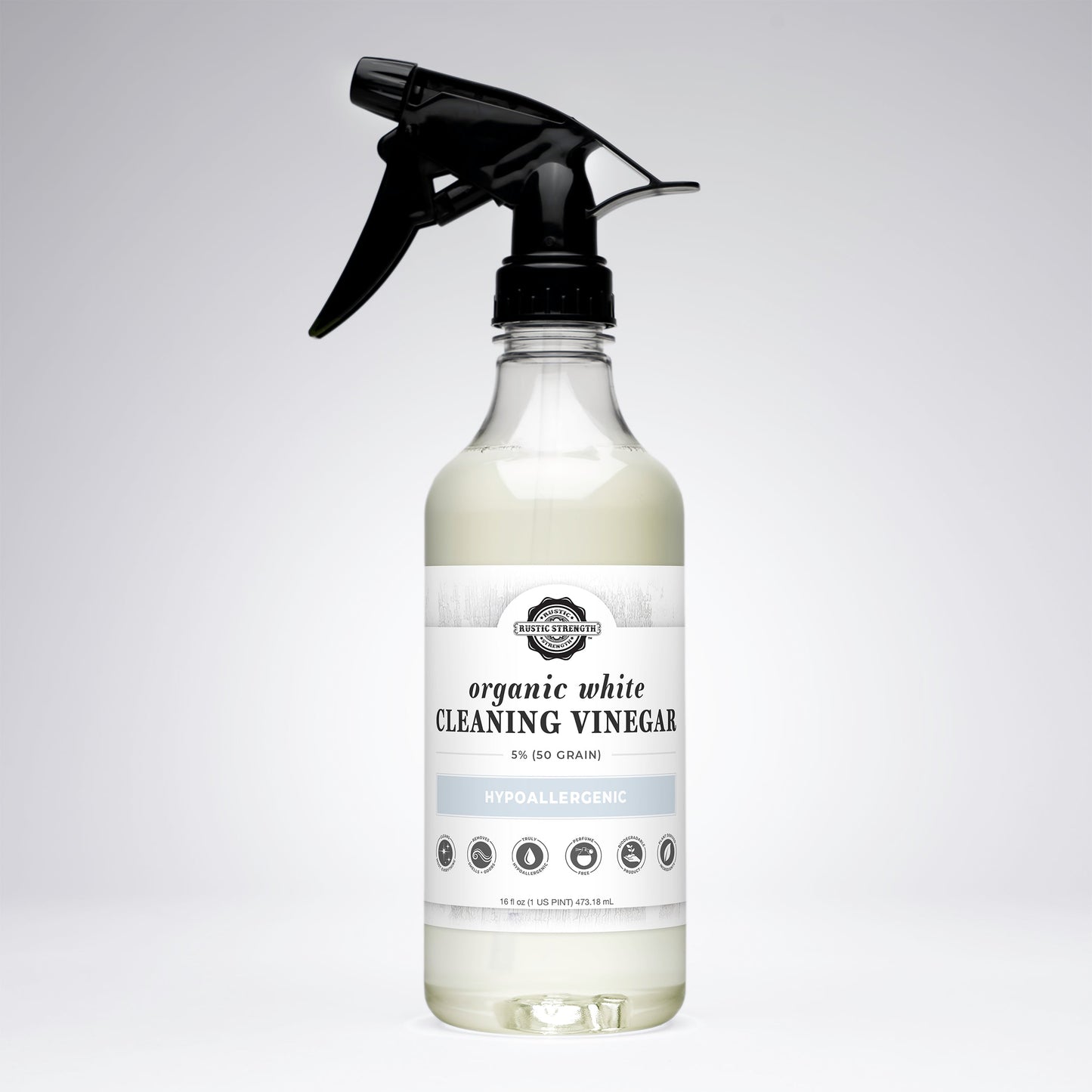 Organic White Cleaning Vinegar | 5% (50 grain) - Homeland Harvest