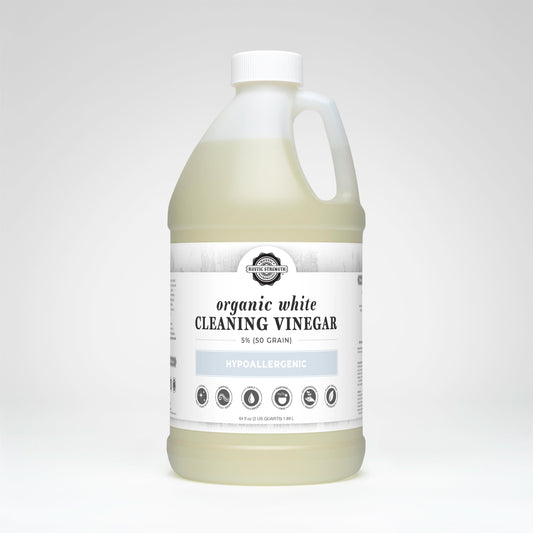 Organic White Cleaning Vinegar | 5% (50 grain) - Homeland Harvest