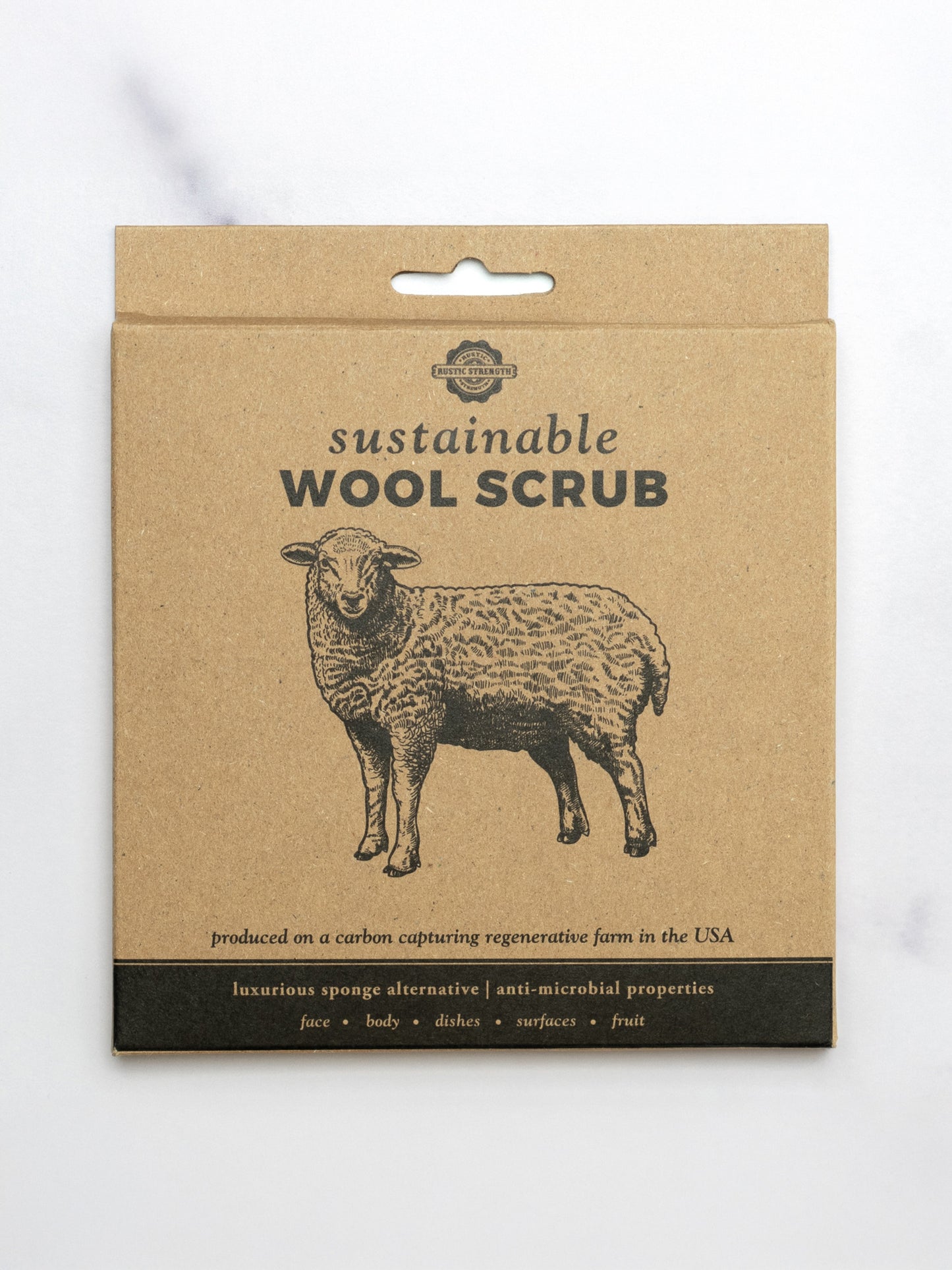 Sustainable Wool Scrub - Homeland Harvest