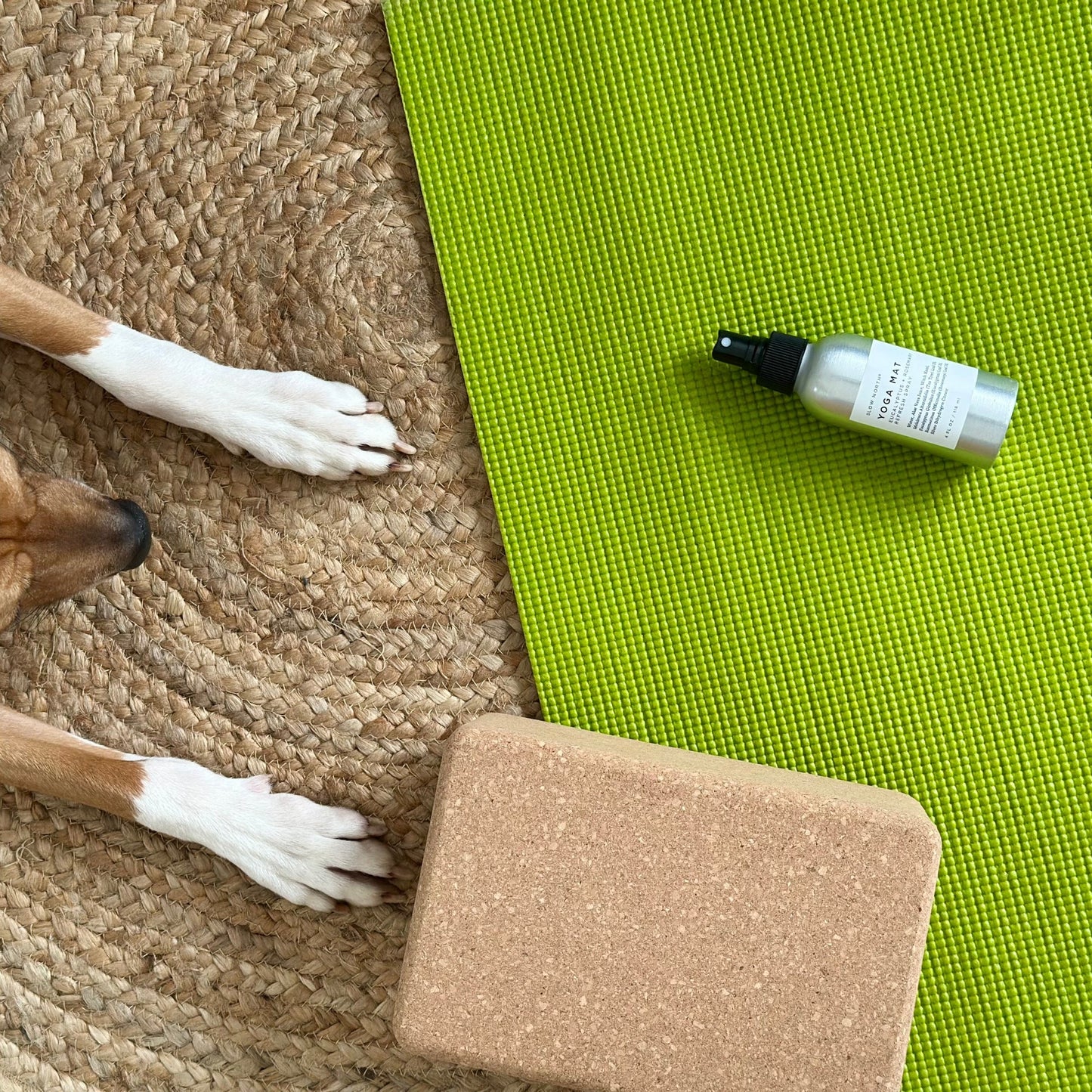 Yoga Mat Spray - Lavender + Lemon - Homeland Harvest