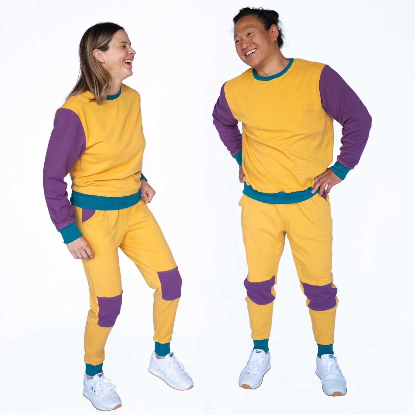 Adult Colorblock Joggers - Homeland Harvest