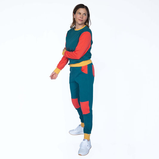 Adult Colorblock Joggers - Homeland Harvest