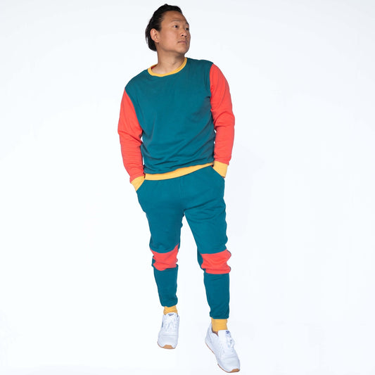 Adult Colorblock Sweatshirt - Homeland Harvest