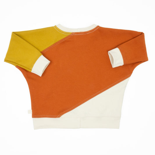 Baby Diagonal Colorblock Sweatshirt - Homeland Harvest