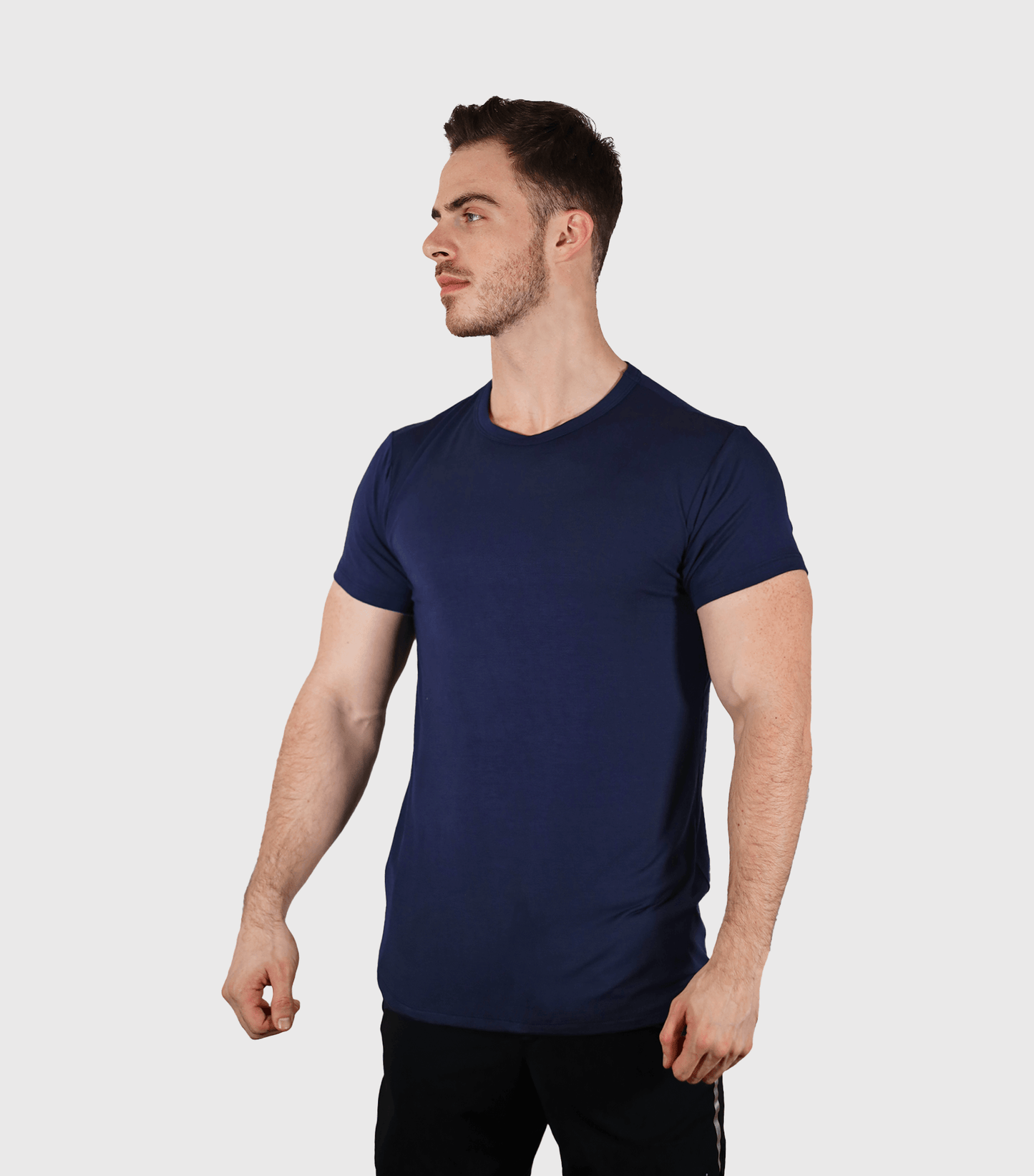 Bamboo Aerotech T-Shirt - Black - Homeland Harvest