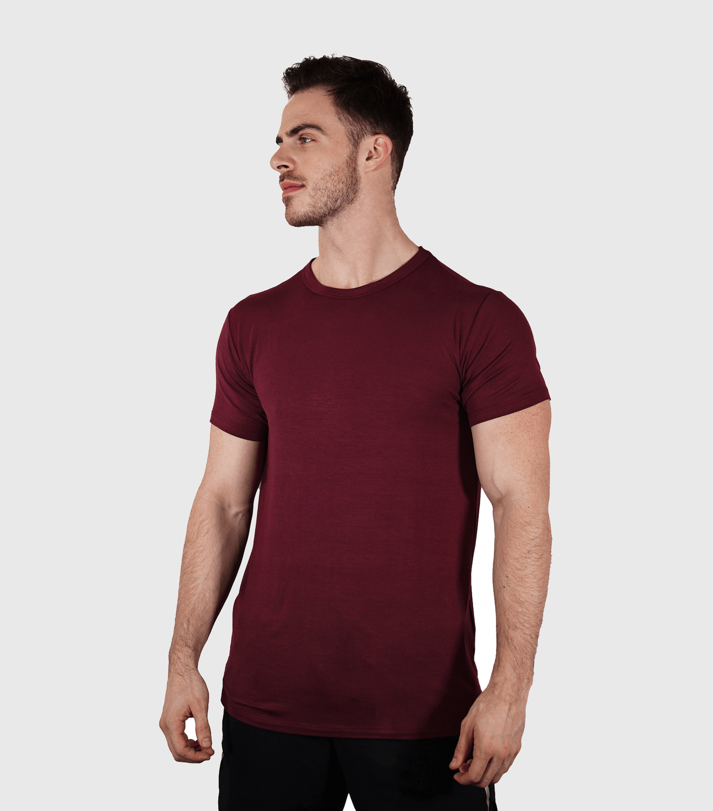 Bamboo Aerotech T-Shirt - Black - Homeland Harvest