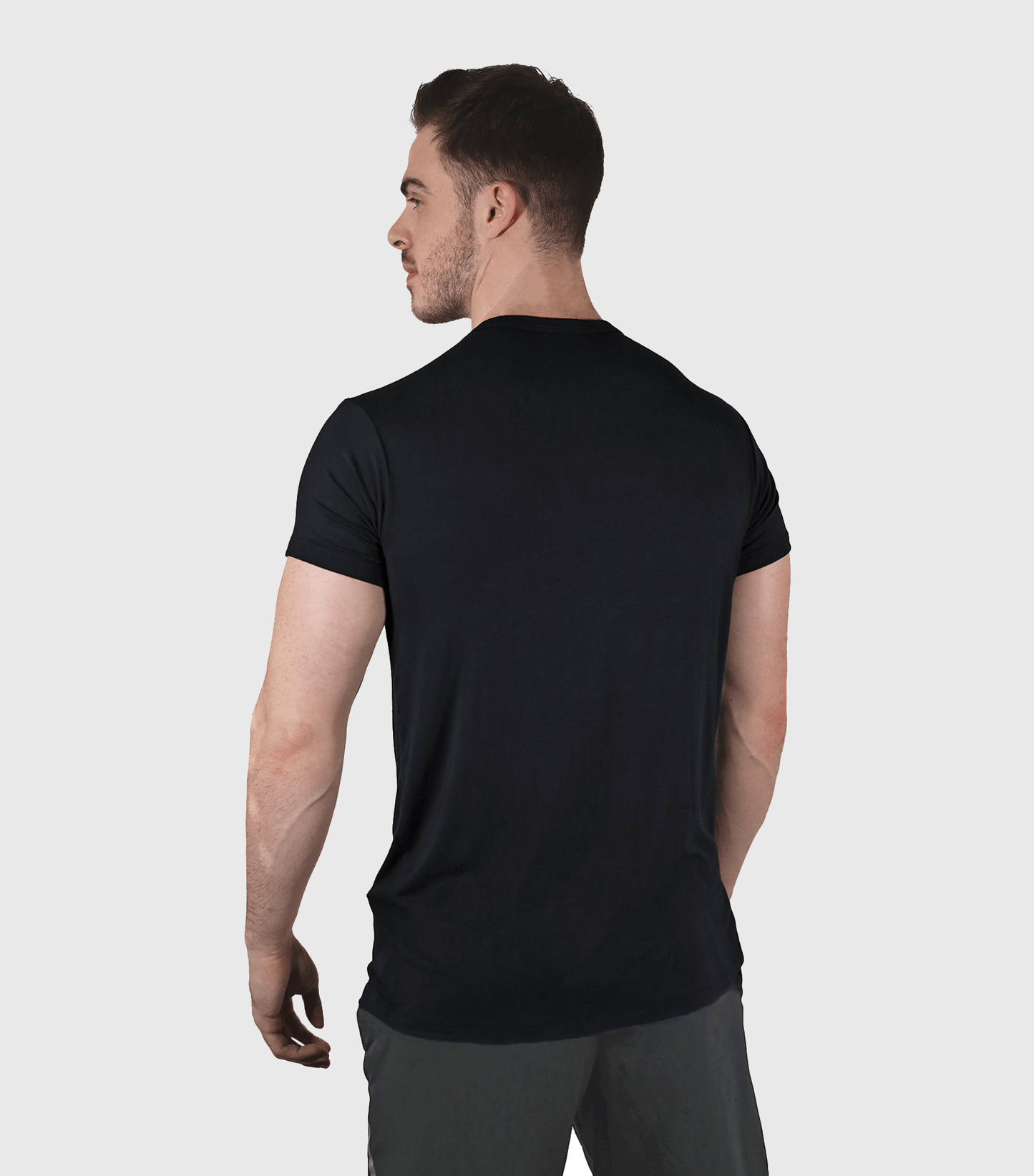 Bamboo Aerotech T-Shirt - Black - Homeland Harvest