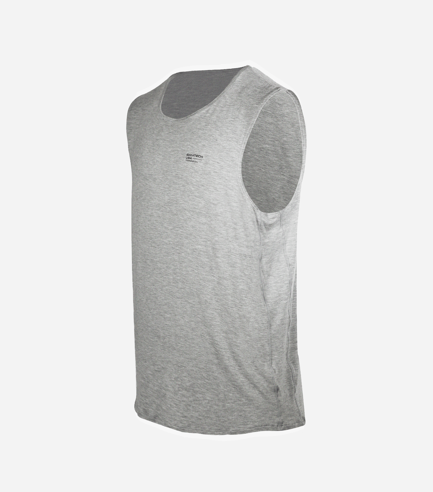 Bamboo Aerotech Tank - Training Div. Heather Grey - Homeland Harvest