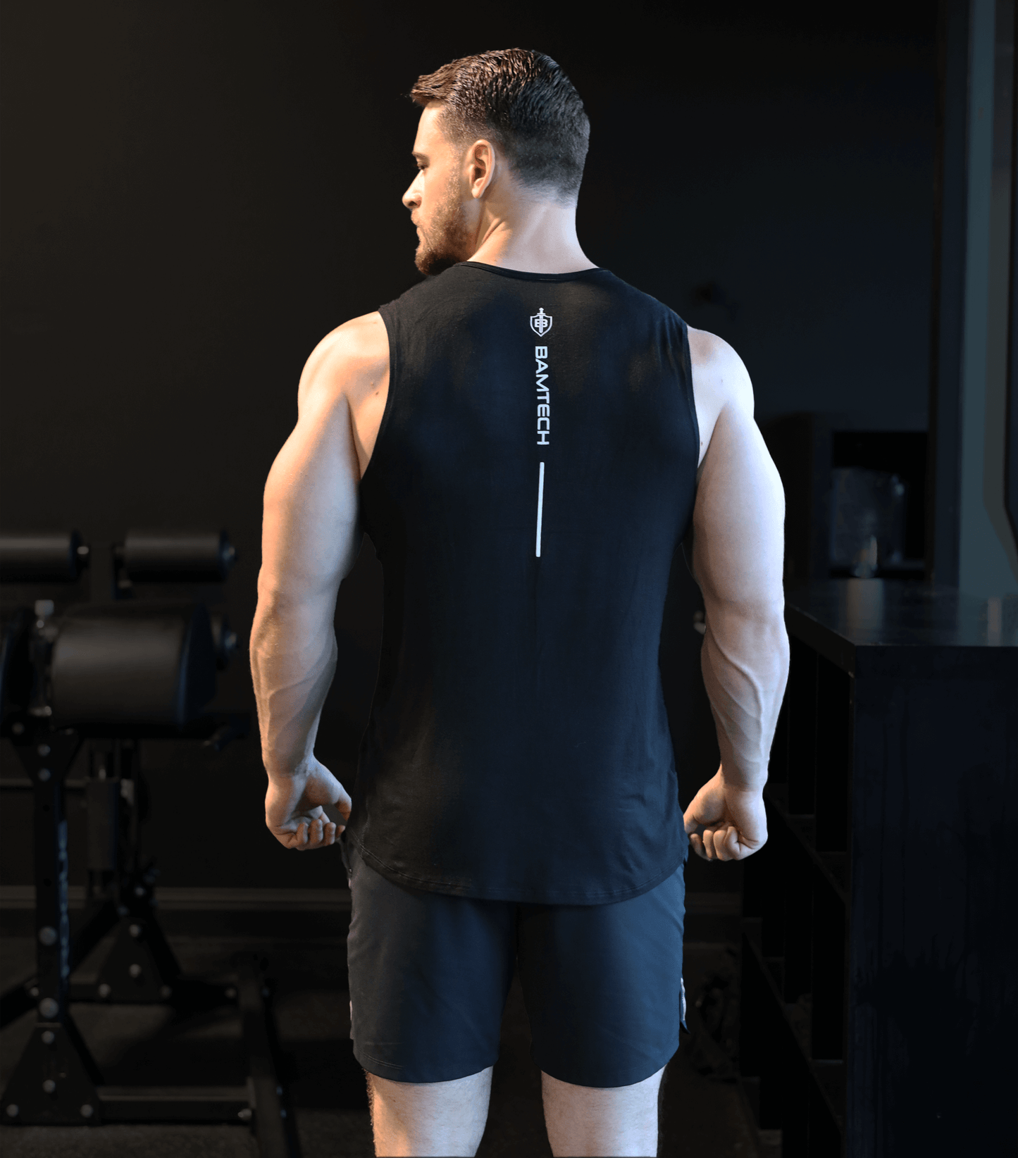 Bamboo Aerotech Tank - Training Div. Heather Grey - Homeland Harvest