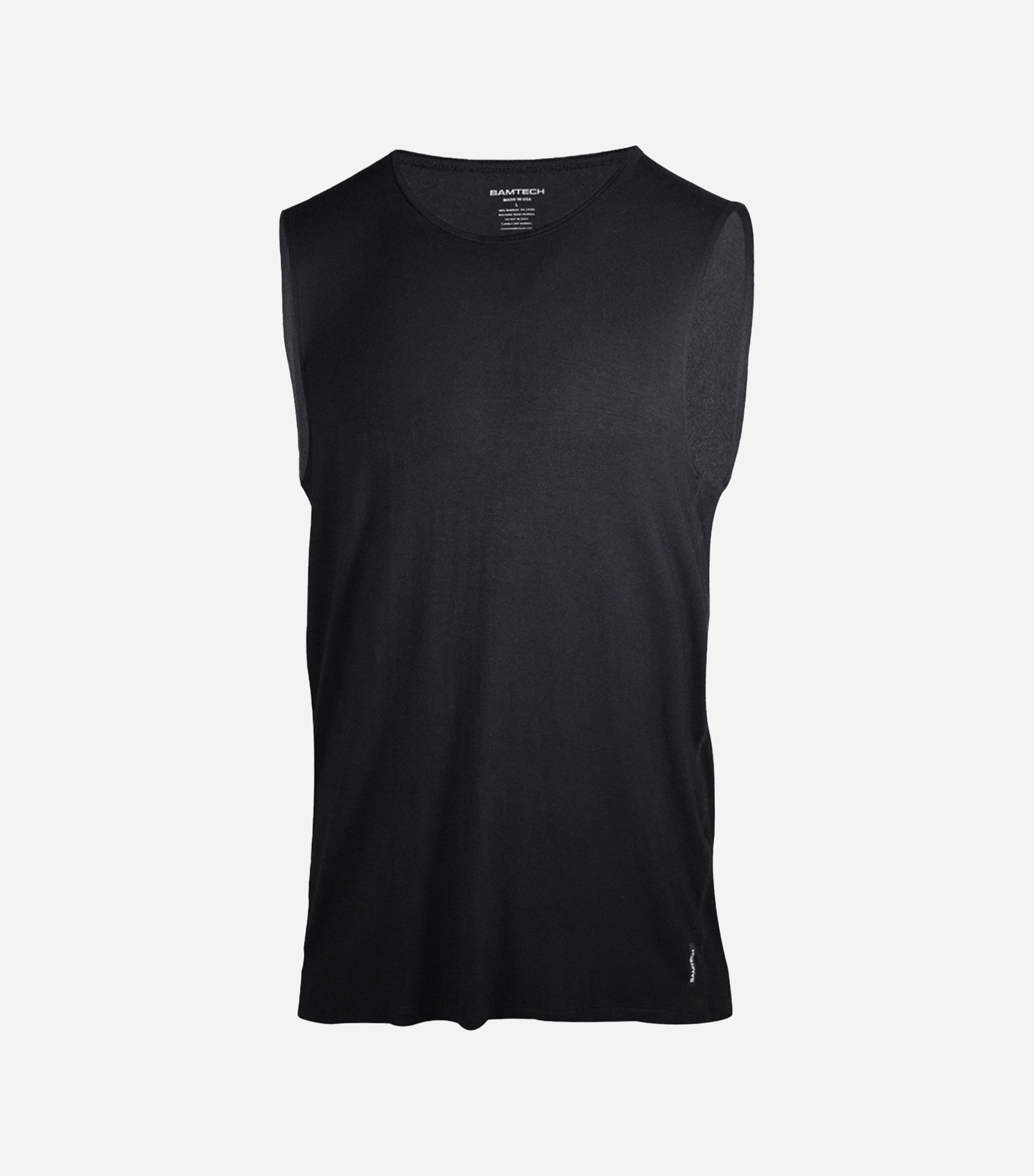 Bamboo Aerotech Tank - Black - Homeland Harvest