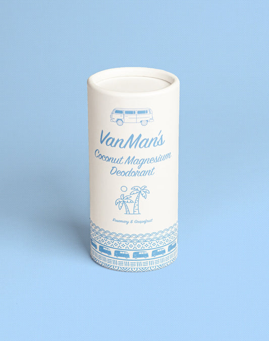 VanMan's Coconut Magnesium Deodorant - 2 oz - Homeland Harvest