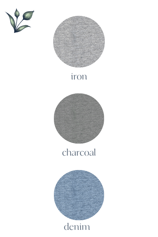 cotton herringbone vest - Homeland Harvest