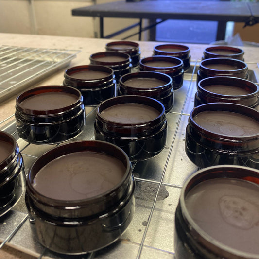 Dark Brown Leather Cream Polish - Homeland Harvest