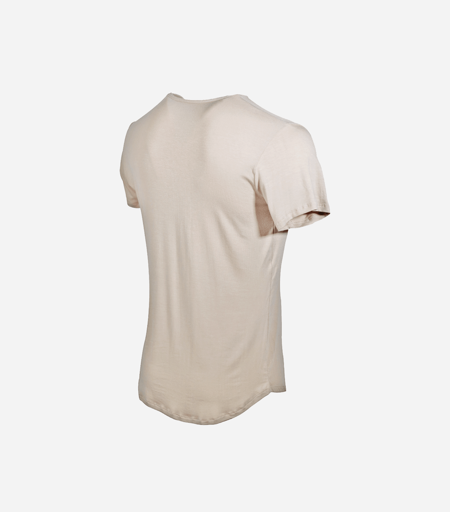 Bamboo Swift Curve-Hem Tee - Black - Homeland Harvest