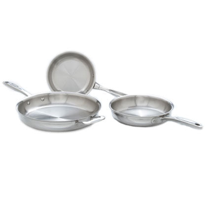 3- Piece Fry Pan Set - Homeland Harvest