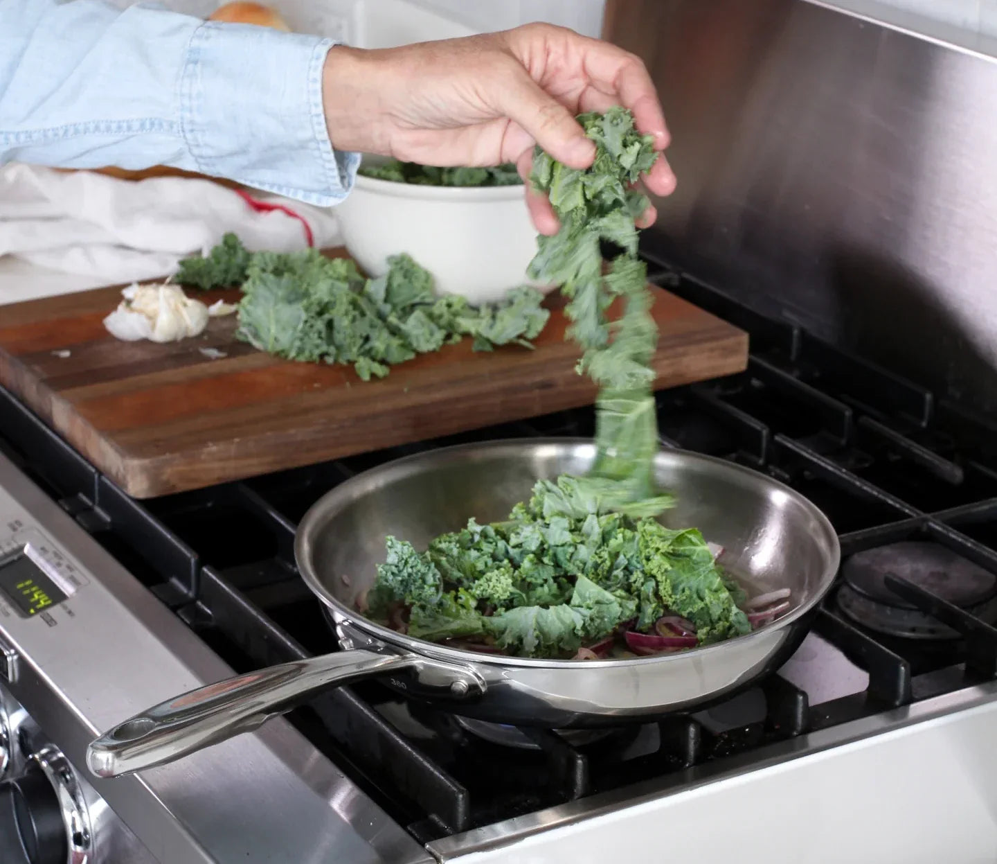 8.5 Inch Stainless Steel Fry Pan - Homeland Harvest