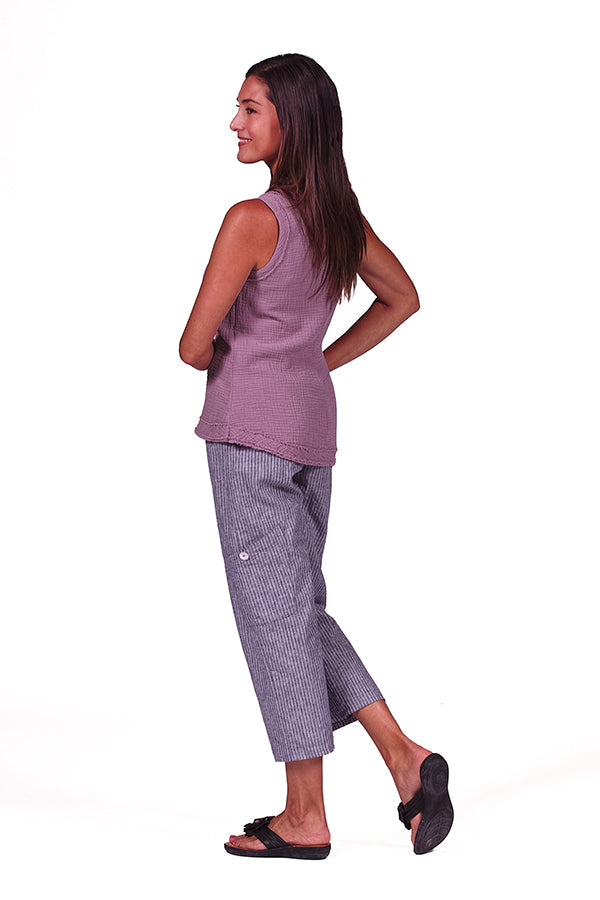 100% Certified Organic Cotton V-Neck Tank Top - Homeland Harvest