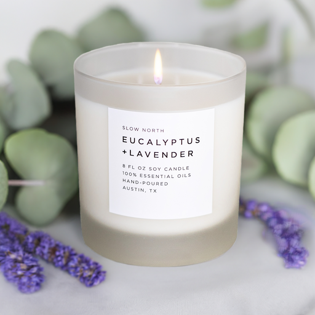 Eucalyptus + Lavender - Signature Candle - Homeland Harvest