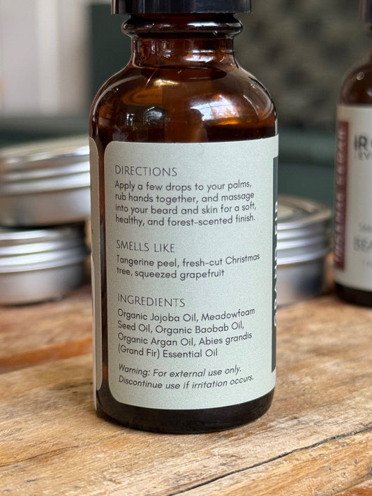 Grand Fir Beard Oil - Homeland Harvest