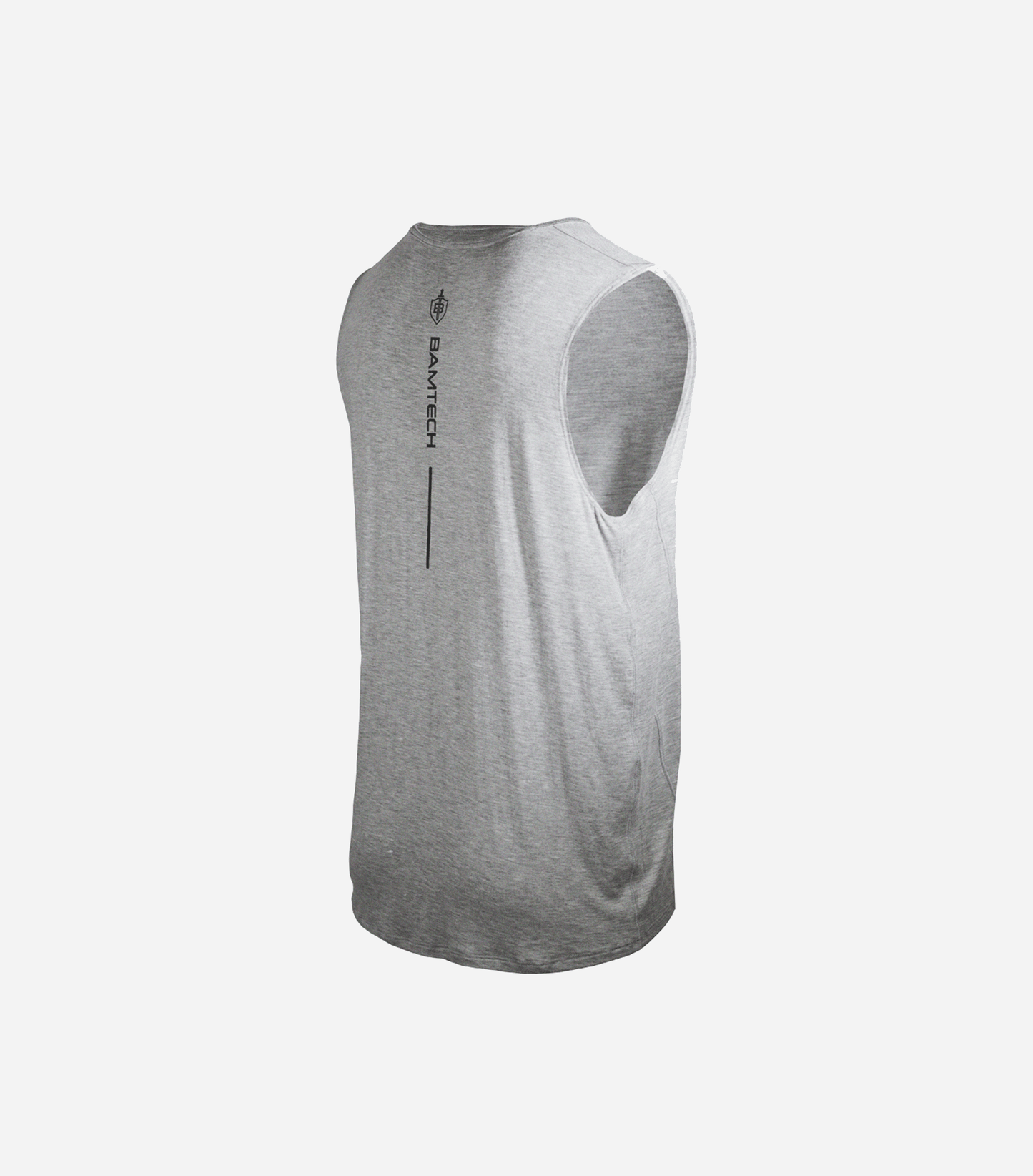Bamboo Aerotech Tank - Training Div. Heather Grey - Homeland Harvest