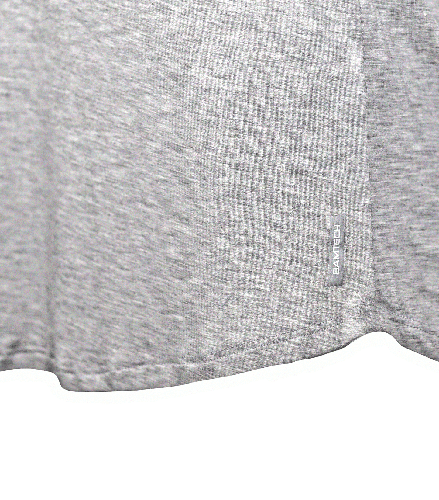 Bamboo Swift Curve-Hem Tee - Black - Homeland Harvest