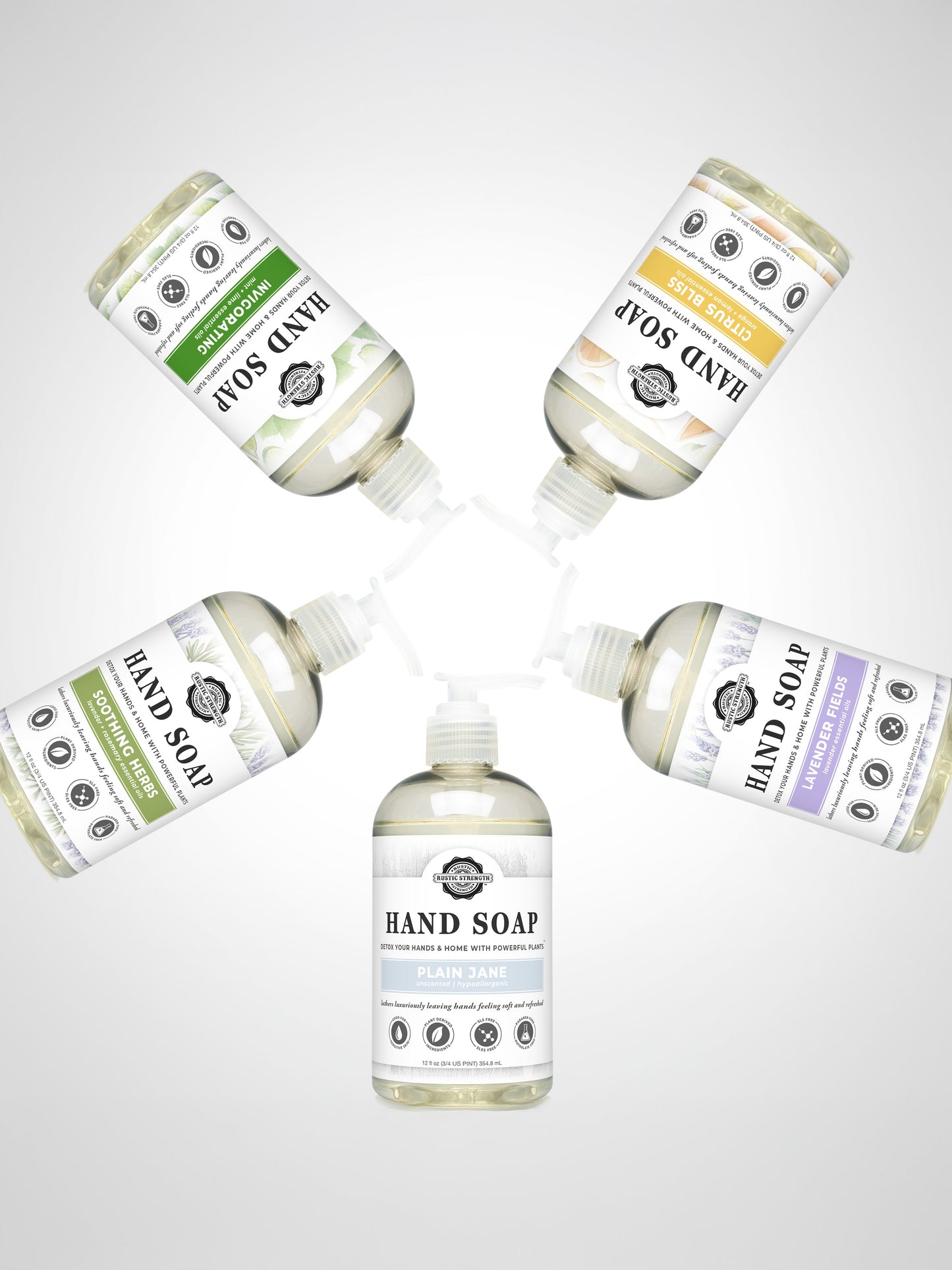 Hand Soap | Soothing Herbs - Homeland Harvest