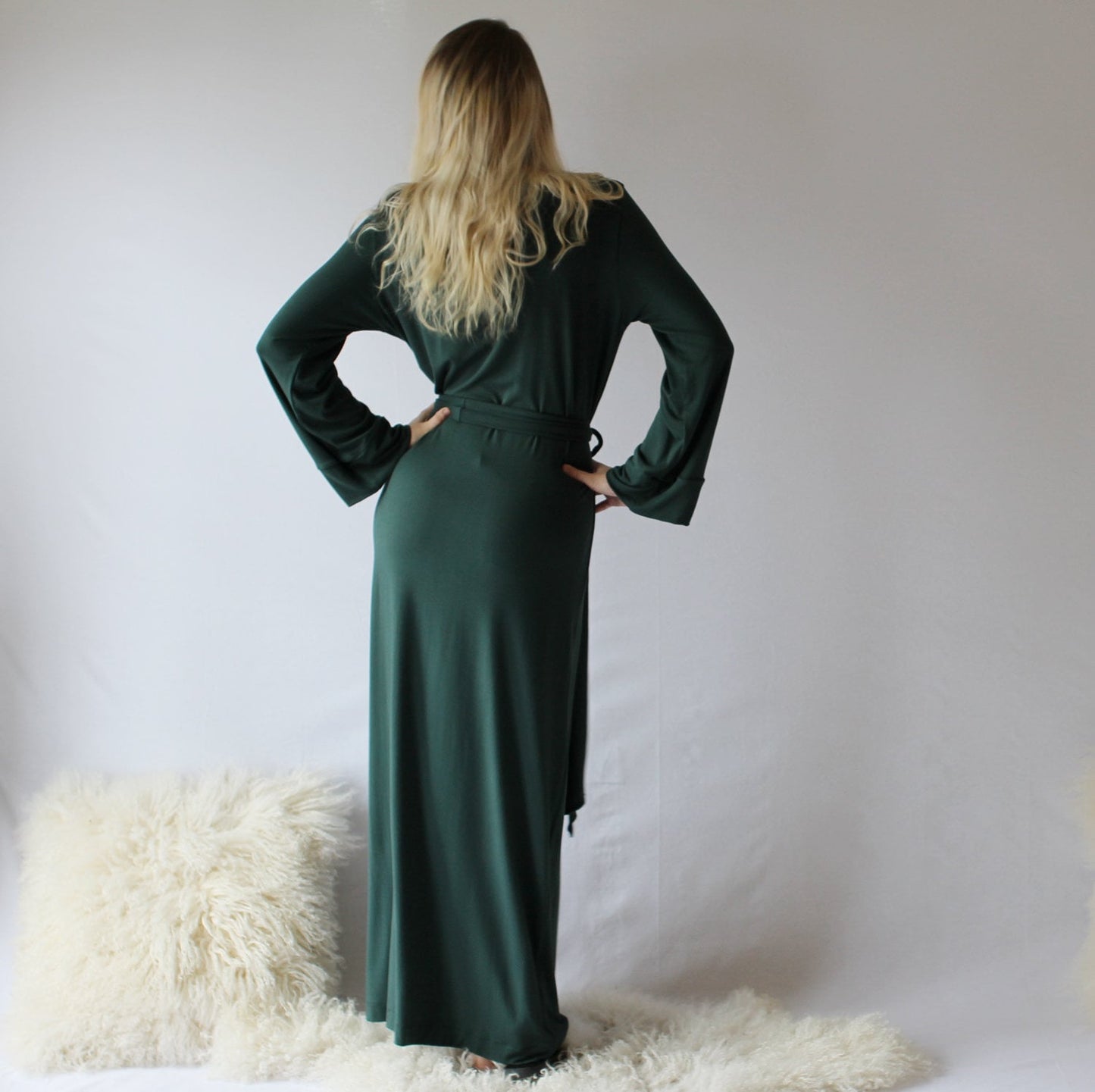 Long Bamboo Robe - Homeland Harvest