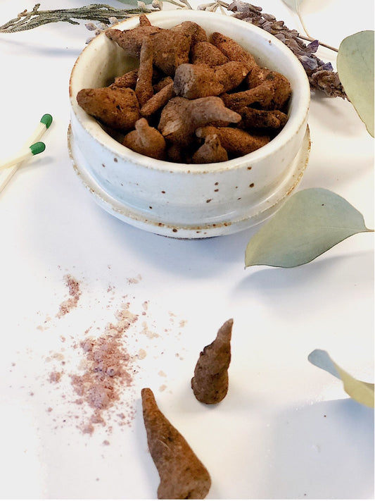 Divine Meditation Incense / Palo Santo / Frankincense & Myrrh / Intention Incense - Homeland Harvest