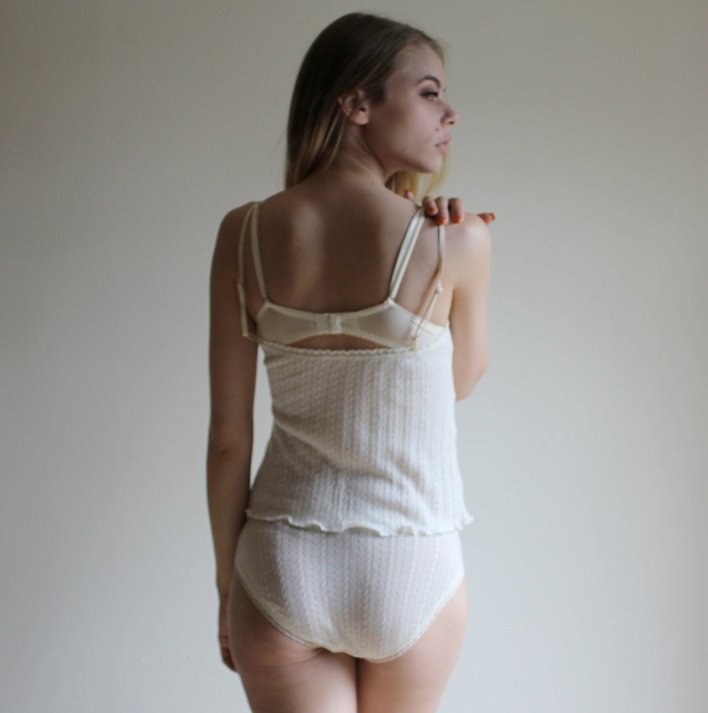 silk and cashmere sweater knit panties - Homeland Harvest
