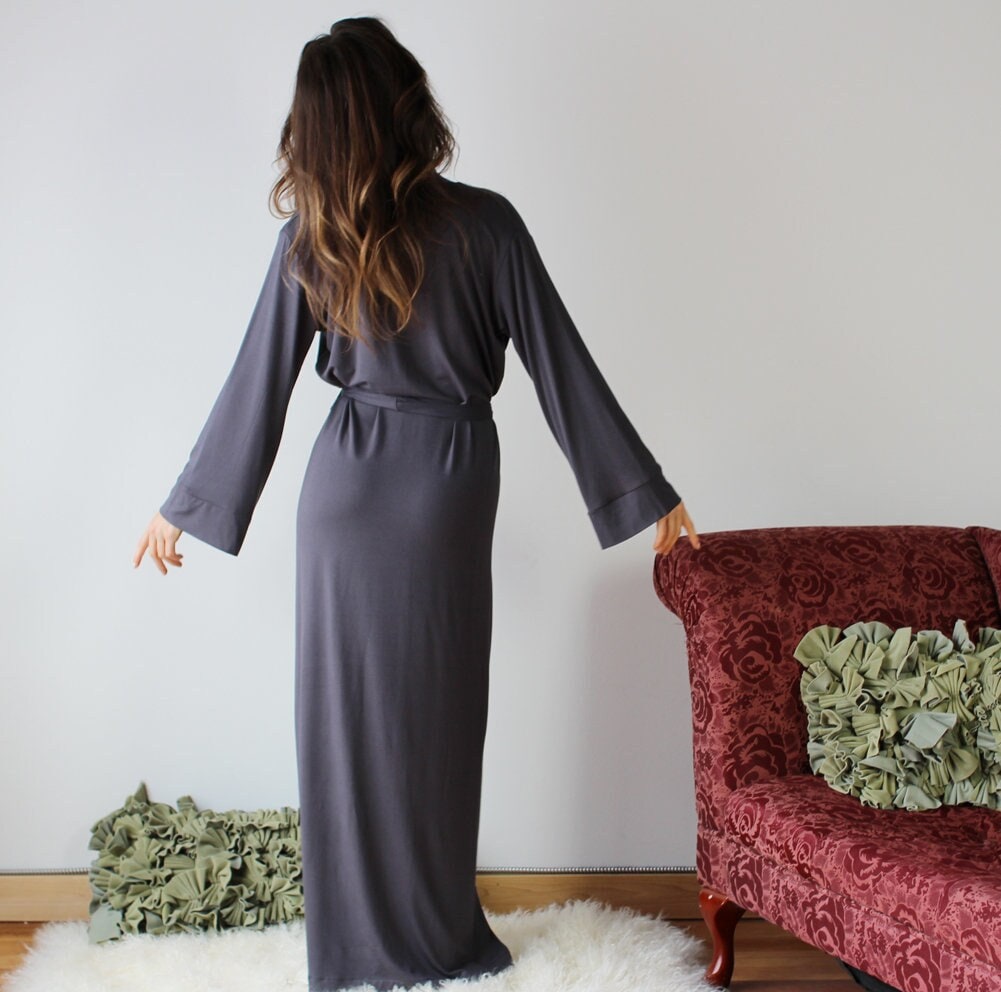 Full Length Bamboo Robe - Homeland Harvest