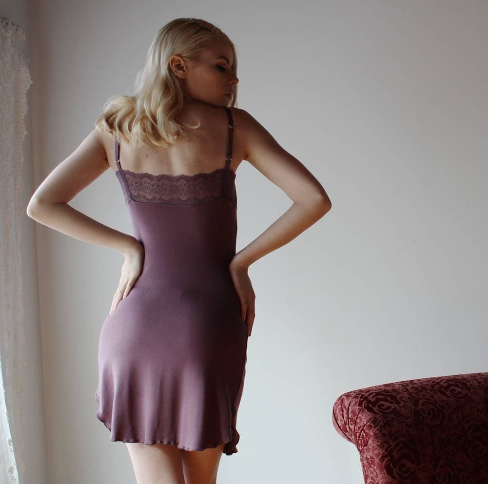 bamboo nightgown slip - Homeland Harvest