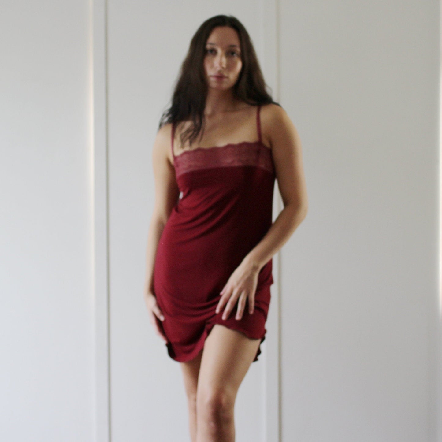 bamboo nightgown slip - Homeland Harvest