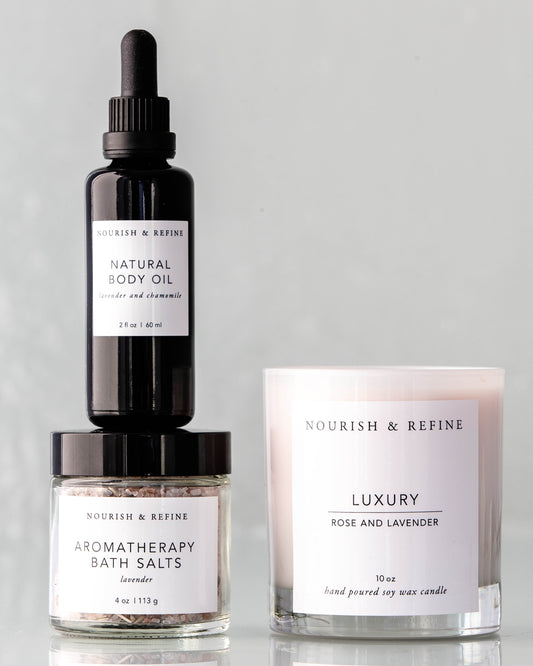 Stay In Luxury Bath Set - Homeland Harvest