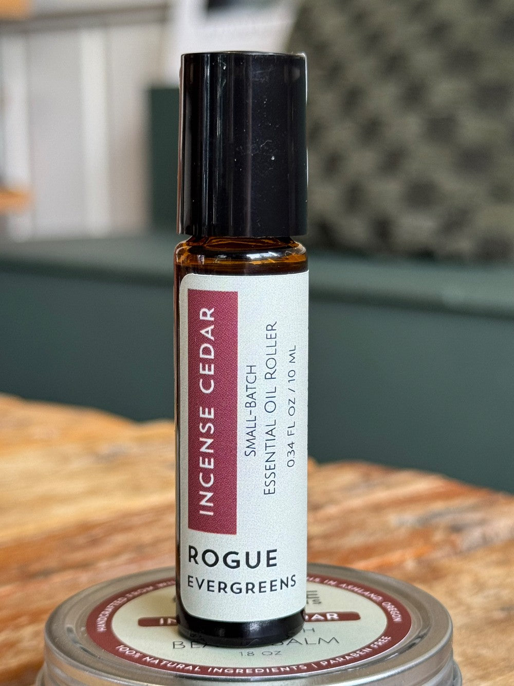 Incense Cedar Essential Oil Roller - Homeland Harvest