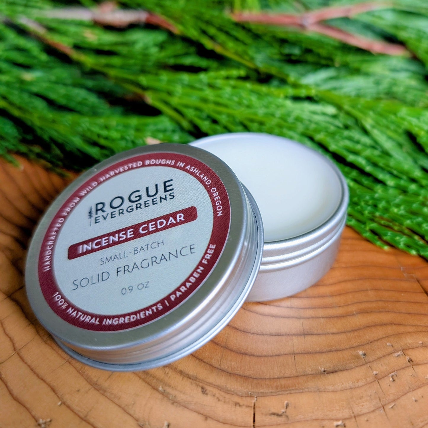Incense Cedar Solid Fragrance - Homeland Harvest