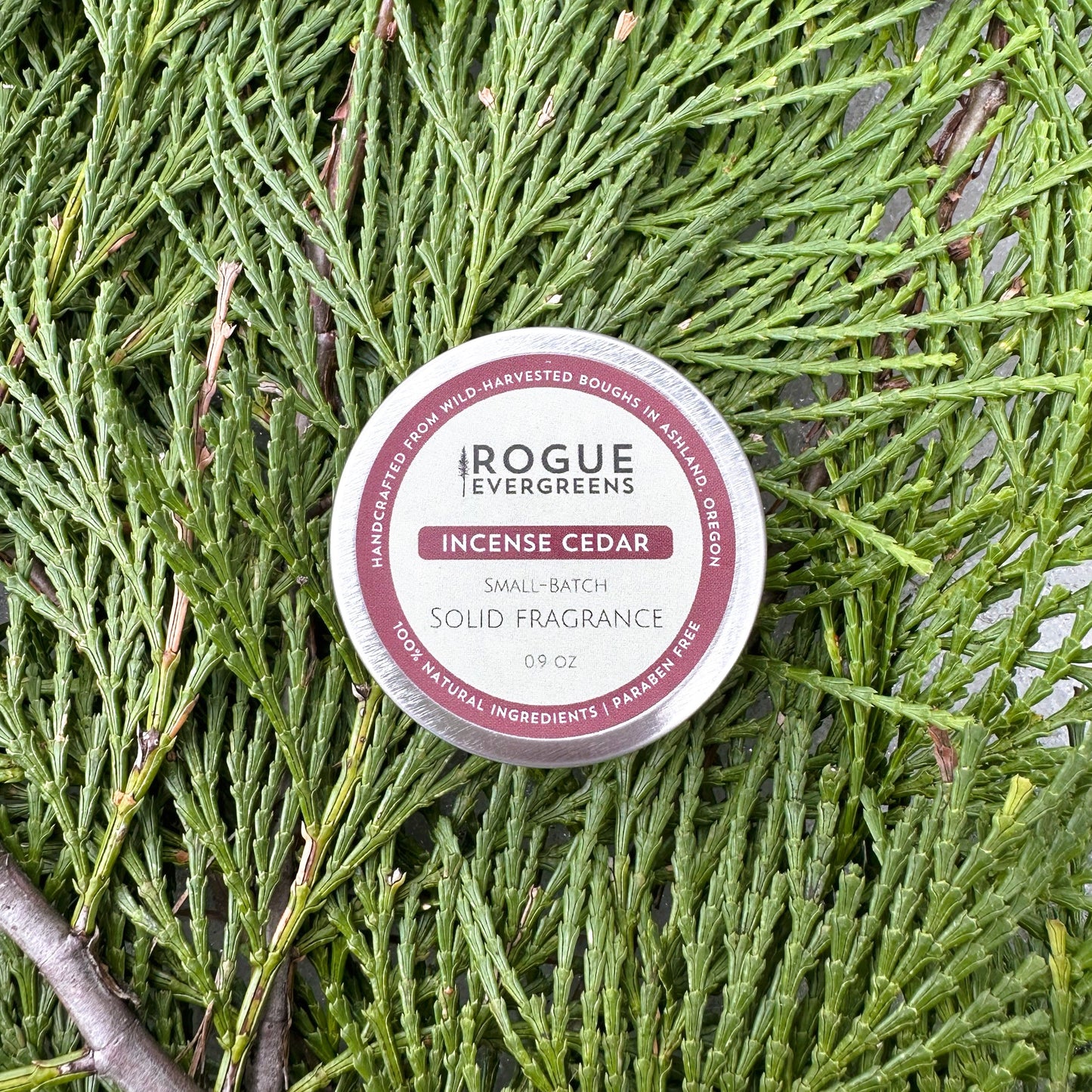Incense Cedar Solid Fragrance - Homeland Harvest