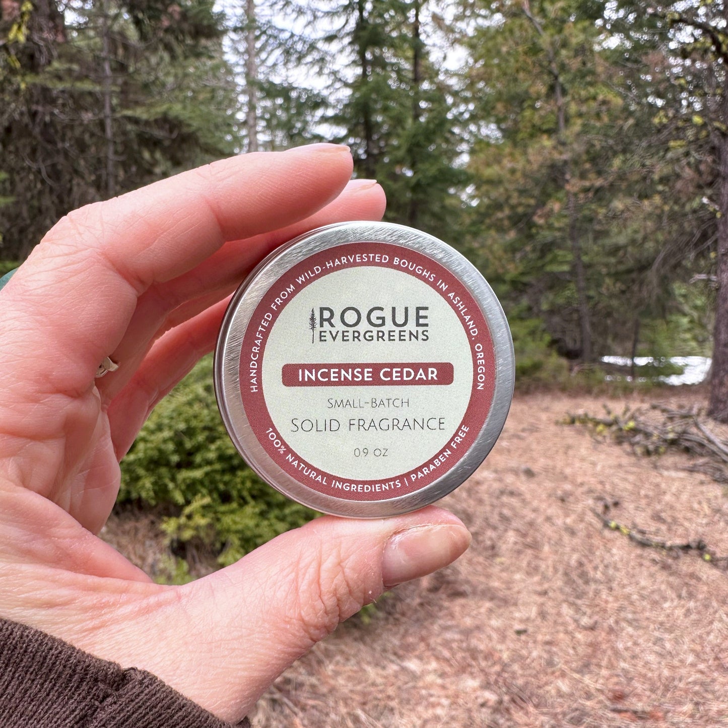 Incense Cedar Solid Fragrance - Homeland Harvest