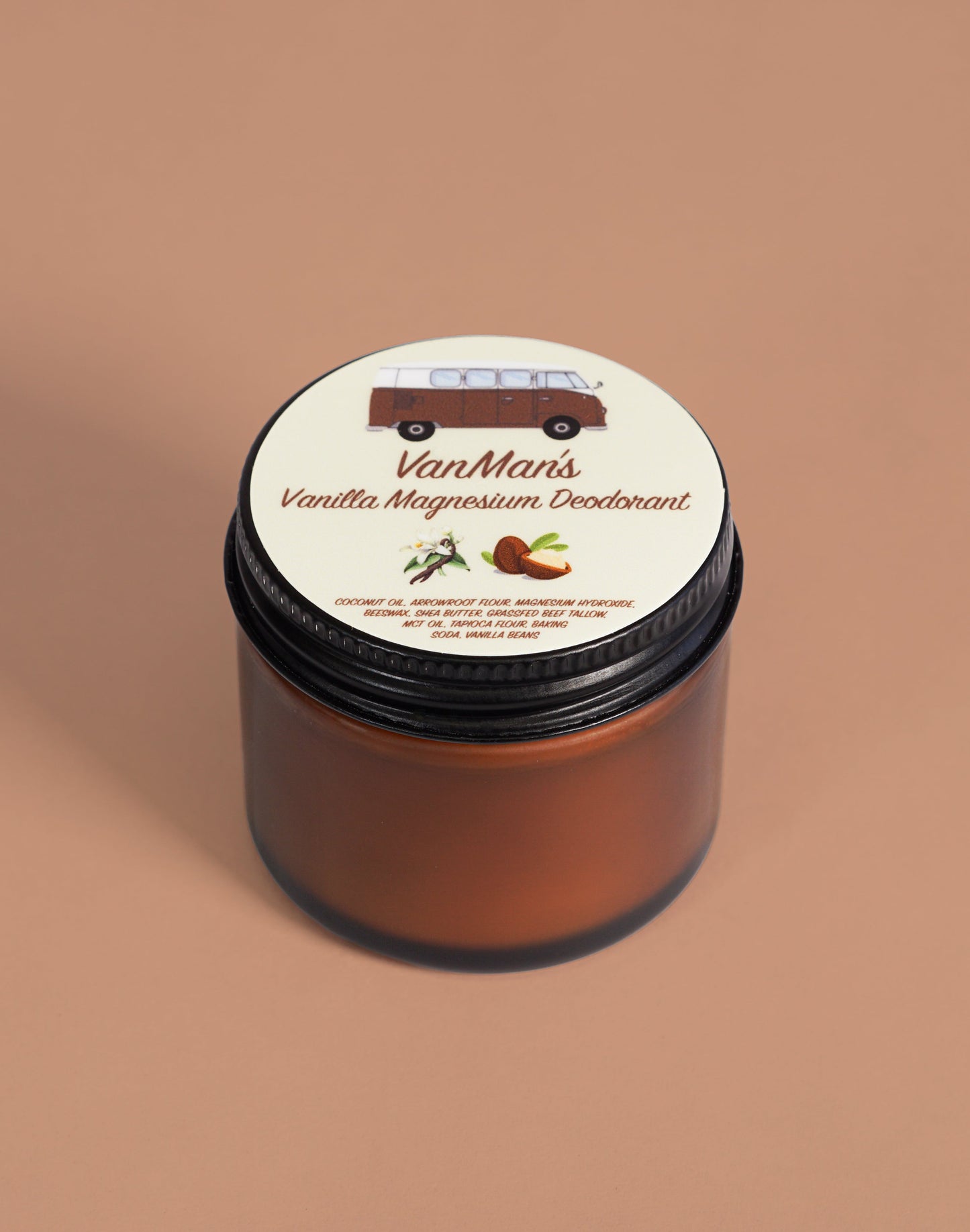 *New* VanMan's Vanilla Magnesium Deodorant - 2 oz - Homeland Harvest