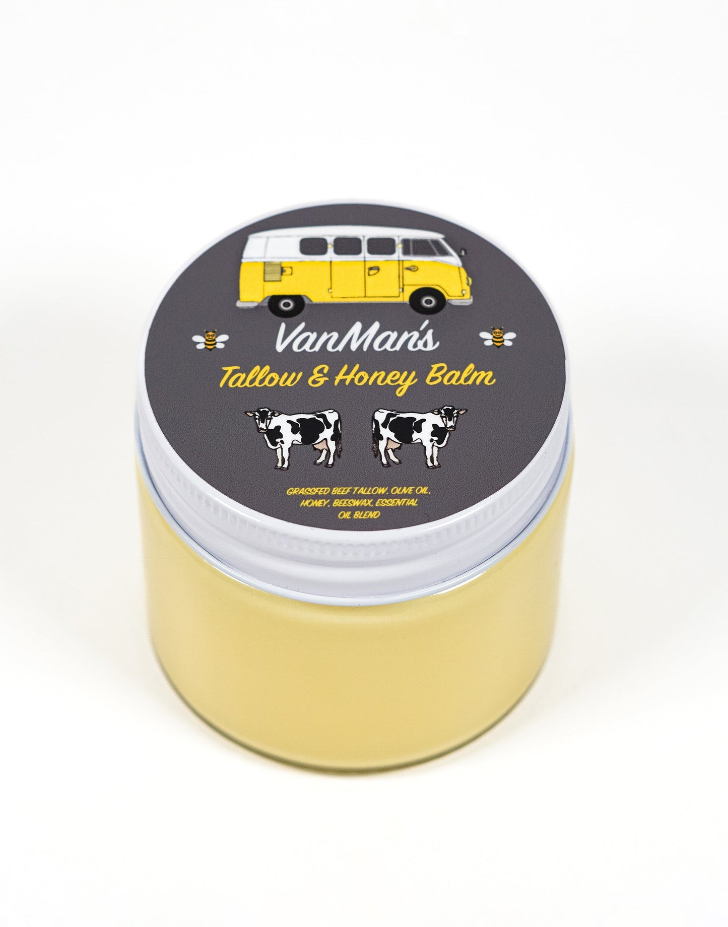 VanMan's Tallow & Honey Balm - Jumbo 6 oz - Homeland Harvest