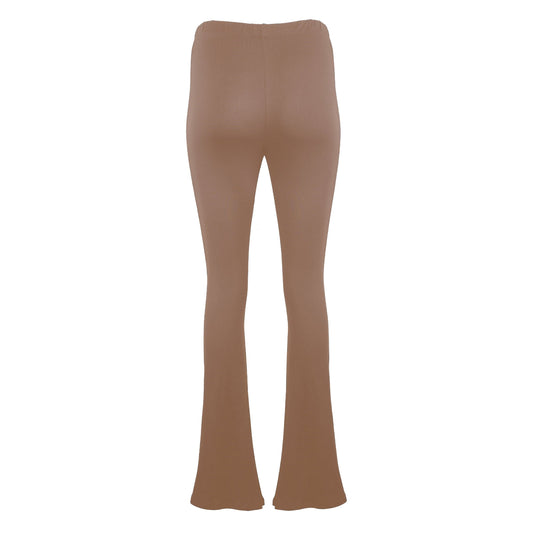 Sienna Modal Flare Pant - Pecan