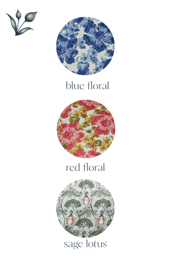 floral linen trapeze dress - Homeland Harvest