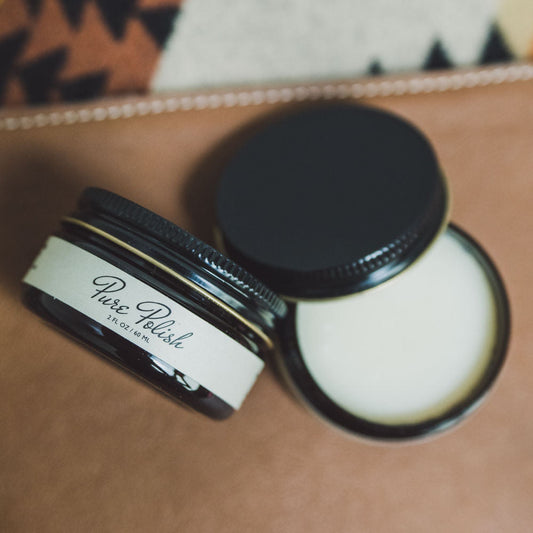 Neutral Leather Cream Polish - Homeland Harvest