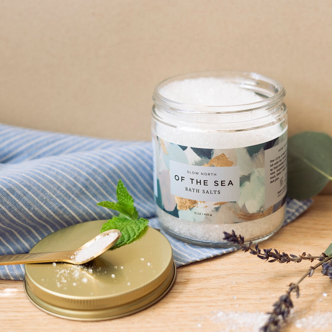 Of The Sea Bath Salts - 15 oz Jar - Homeland Harvest