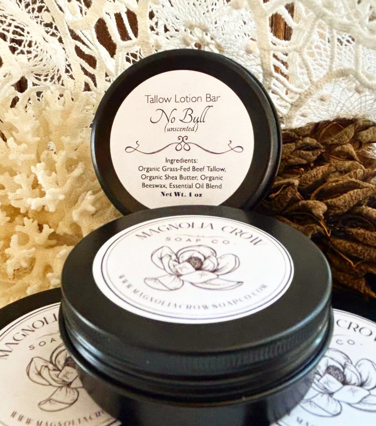 No Bull Lotion Bar (unscented) - Homeland Harvest
