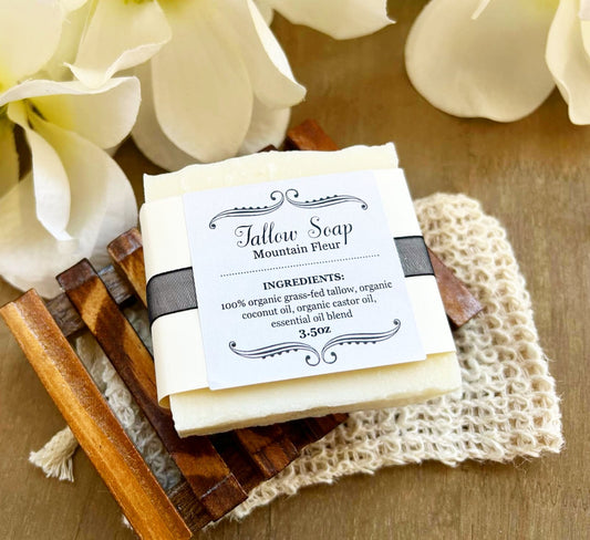 Tallow Soap- Mountain Spa - Homeland Harvest