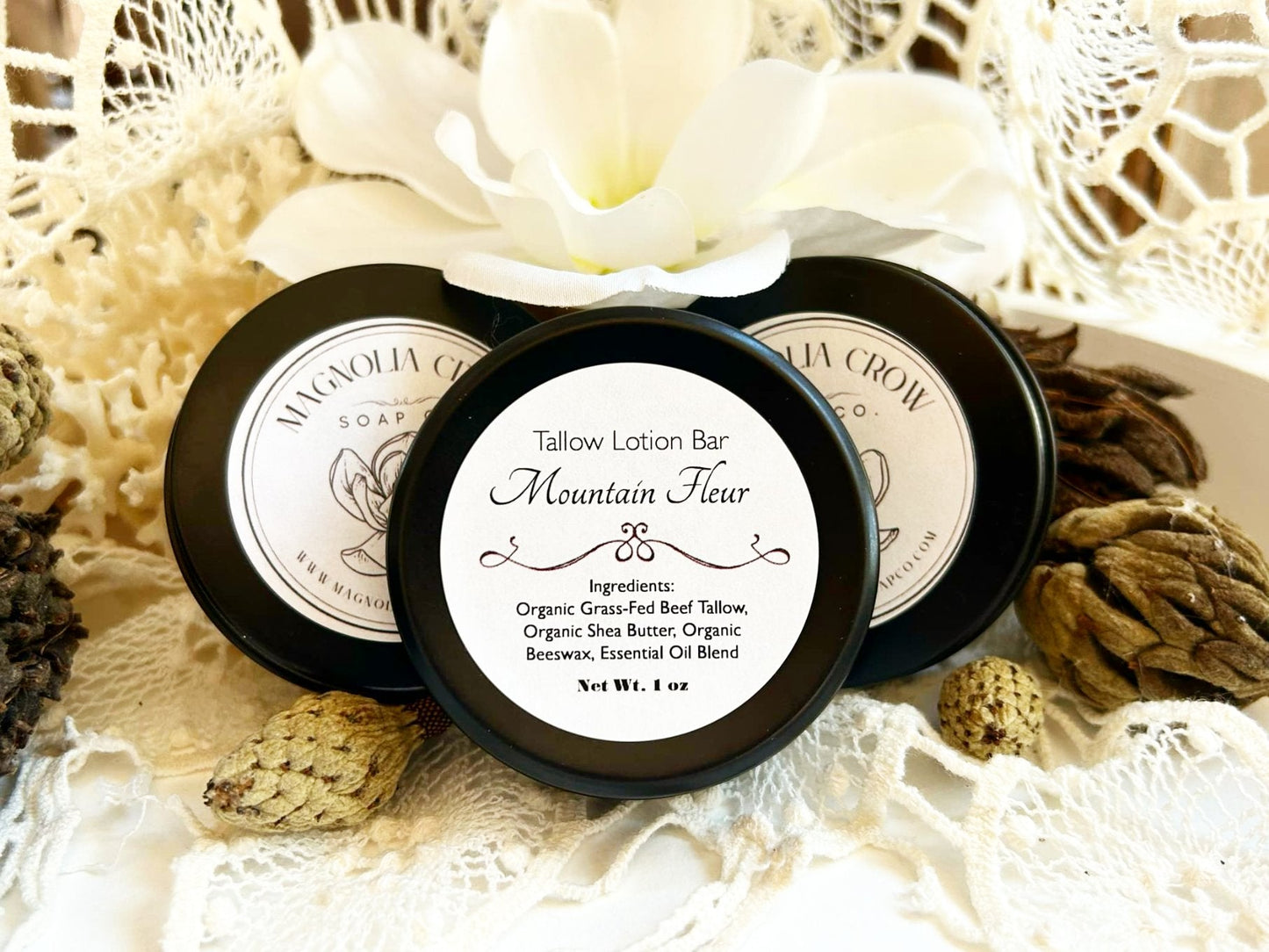 Mountain Fleur Lotion Bar - Homeland Harvest
