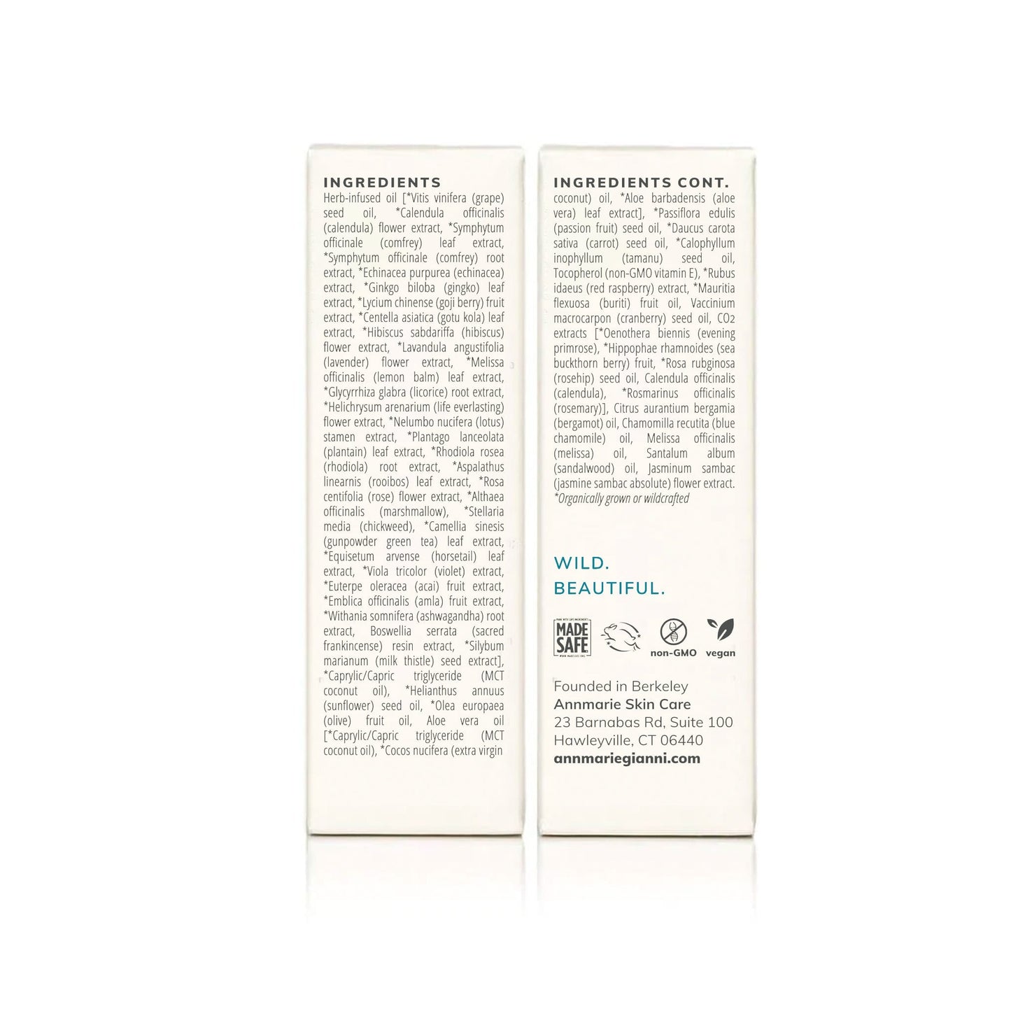 Herbal Facial Oil for Normal & Combination Skin (15ml)- Collective - Homeland Harvest